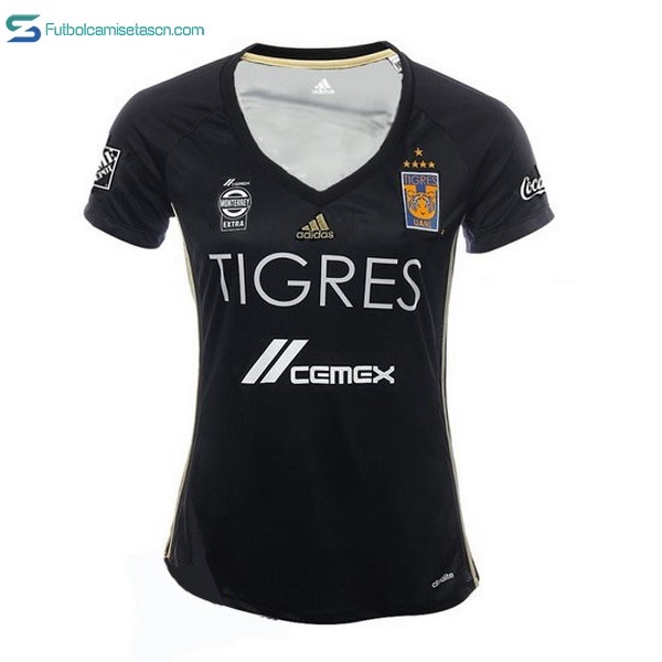 Camiseta Tigres UANL Mujer 3ª 2017/18